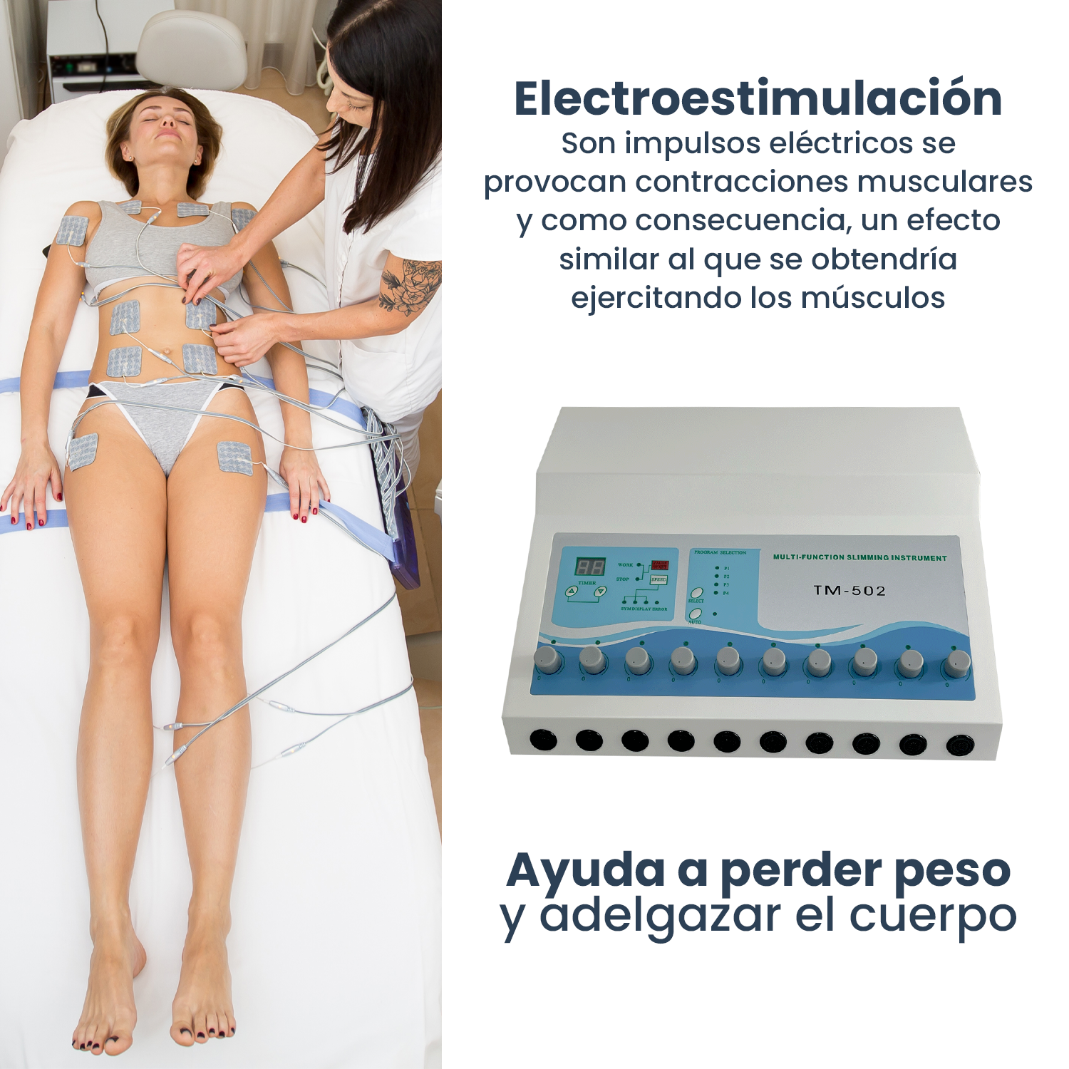 Electroestimulación muscular a través de la Onda Bifásica - Phisiobasic